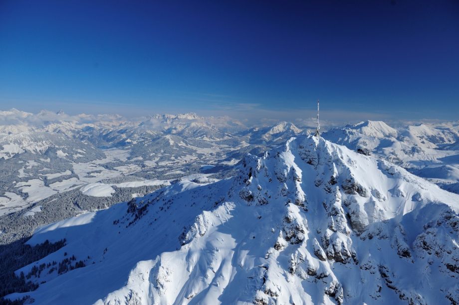 Gipfelblick von oben